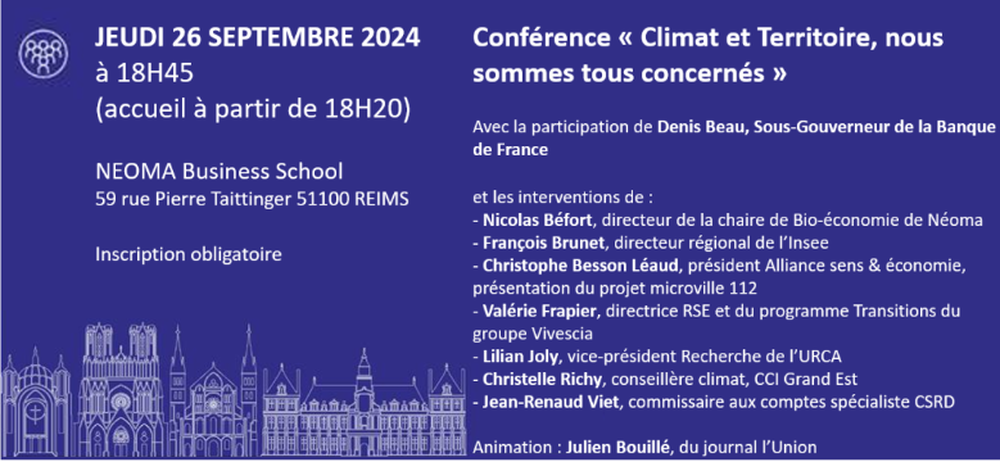 Conférence AUDIMIS REIMS SOISSONS DURABILITE